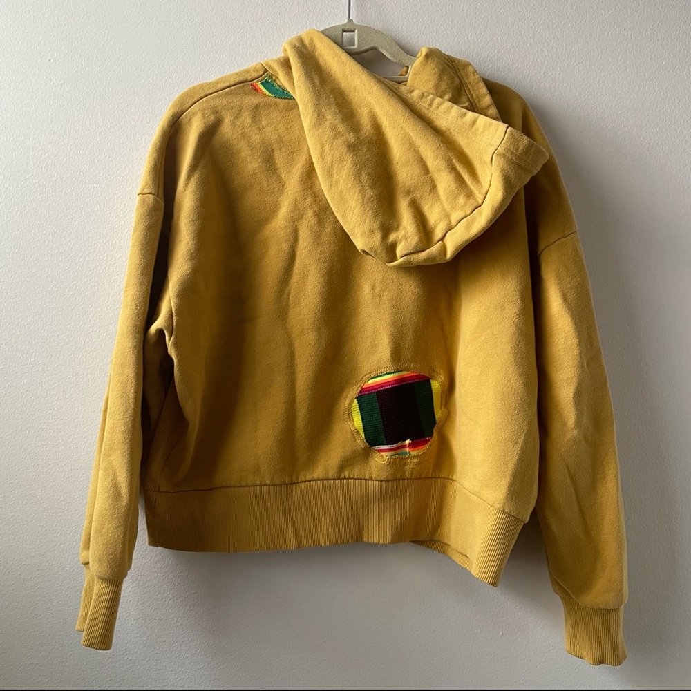 Upcycled Patchwork Hoodie - image 1